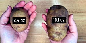 2-3 potatoes (148 g) Whole Yellow Potatoes