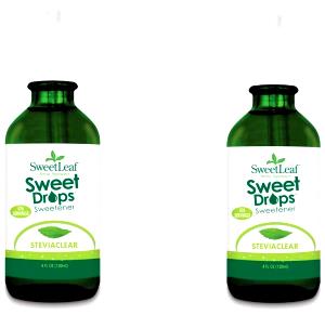 2-4 drops Liquid Stevia Drops