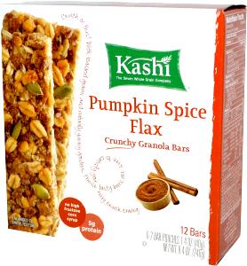 2 bars (40 g) Crunchy Granola Bars - Pumpkin Spice Flax