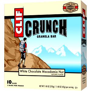 2 bars (42 g) Crunch Granola Bar - White Chocolate Macadamia Nut