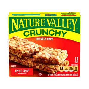 2 bars (42 g) Crunchy Granola Bars - Apple Crisp