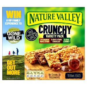 2 bars (42 g) Crunchy Granola Bars - Vanilla Nut