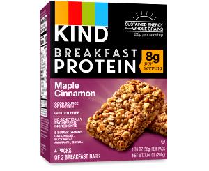 2 bars (50 g) Breakfast Protein Maple Cinnamon