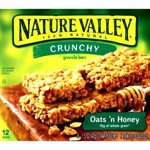 2 bars Crunchy Granola Bars