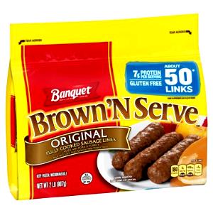 2 broiled links (32 g) Lower Fat Premium P.C. Sausage Links