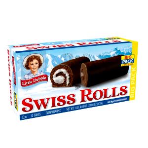 2 cakes (57 g) 100 Calorie Swiss Rolls