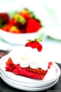 2 cakes (71 g) Strawberry Angel Food Cakes