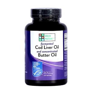 2 capsules (1.5 g) Blue Ice Royal Butter Oil/Fermented Cod Liver Oil Blend