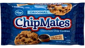 2 cookies (25 g) ChipMates Original Chocolate Chip Cookies with Real Chocolate Chips