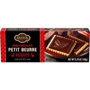 2 cookies (25 g) Dark Chocolate Petit Beurre Biscuits