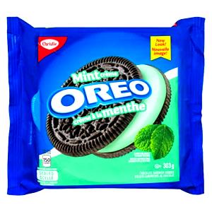 2 cookies (27 g) Sandwich Cremes Cookies - Mint Creme