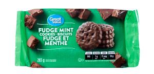 2 cookies (36 g) Fudge Mint Cookies