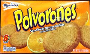 2 cookies (38 g) Polvorones Shortbread Orange Cookies