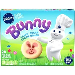 2 Cookies Bunny Shape Sugar Cookie, Rtb