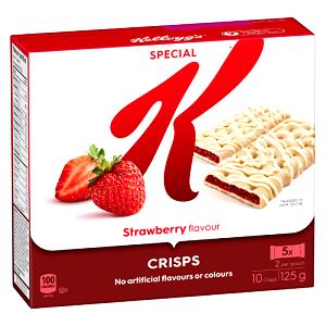 2 crisps (25 g) Special K Fruit Crisps - Strawberry