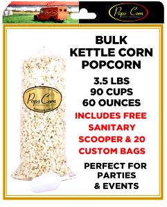 2 cups (30 g) Gourmet Kettle Corn