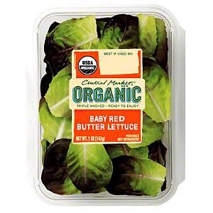 2 cups (85 g) Organic Baby Red Butter Lettuce & Baby Spinach Blend