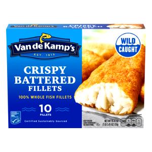 2 fillets (110 g) Crispy Fish Fillets