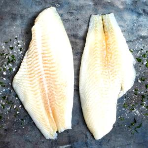 2 fillets (112 g) Flounder Skinless Fillets