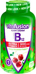 2 gummies Extra Strength B-12