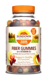 2 gummies Fiber with D3