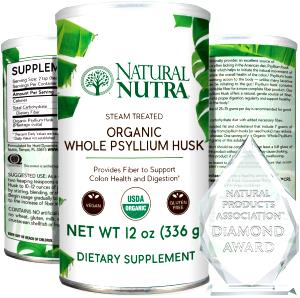 2 heaping tsp (4.2 g) Whole Psyllium Husk