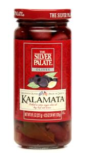 2 olives (0.5 oz) Pitted Kalamata Olives in Olive Oil with Bay Leaf and Lemon Peel