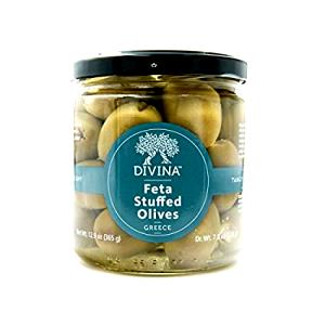 2 olives Stuffed Green Olives with Feta Cheese