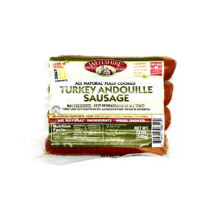 2 oz (56 g) Andouille Turkey Sausage