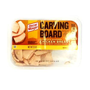 2 oz (56 g) Carving Board Rotisserie Seasoned Chicken Breast