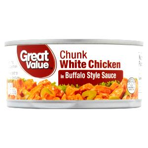 2 oz (56 g) Chunk White Chicken in Buffalo Sauce