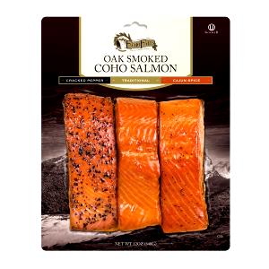 2 oz (56 g) Cracked Pepper Coho Salmon