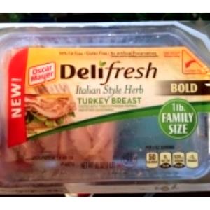 2 oz (56 g) Deli Fresh Italian Style Herb Turkey Breast