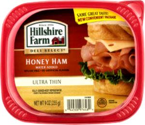 2 oz (56 g) Deli Select Honey Ham Water Added