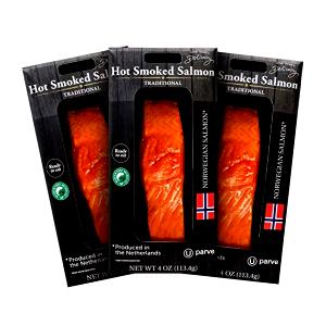 2 oz (56 g) Hot Smoked Roasted Salmon