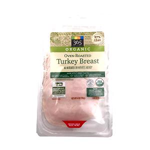 2 oz (56 g) Organic Oven Roasted Turkey Breast