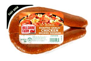 2 oz (56 g) Roasted Garlic Chicken Smoked Sausage