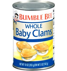 2 oz (56 g) Whole Baby Clams