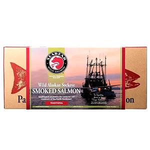 2 oz (56 g) Wild Alaskan Smoked Sockeye Salmon