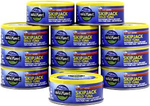 2 oz (56 g) Wild Skipjack Tuna (No Salt Added)