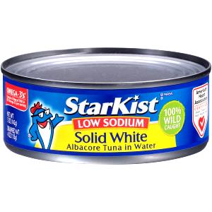 2 oz drained (56 g) Very Low Sodium Chunk White Albacore Tuna in Water