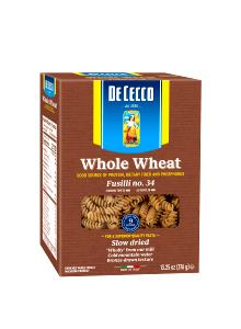 2 Oz Fusilli Pasta, Whole Wheat, Dry