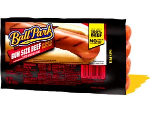 2 Oz Hot Dogs, Beef Franks, Bun-Length