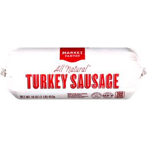 2 oz pan fried (56 g) Hot Turkey Sausage