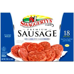 2 oz pan fried (56 g) Mild Premium Sausage