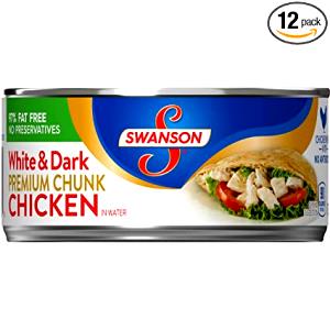 2 oz Premium White and Dark Chunk Chicken