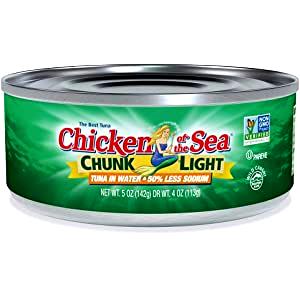 2 Oz Tuna In Water, Chunk Light Select, Canned