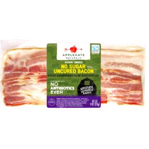 2 pan fried slices (14 g) No Sugar Uncured Bacon