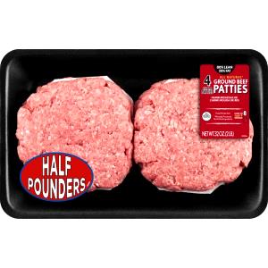 2 patties (80 g) BBQ Flavored Beef Patty