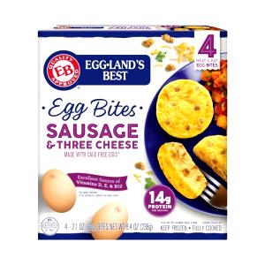 2 peices (77 g) Egg Bites Sausage and Cheese